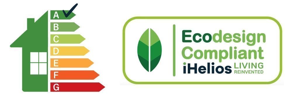 iHelios Infrared Heating Proof High Efficiency with Eco Design Stamp - iHelios Living Reinvented