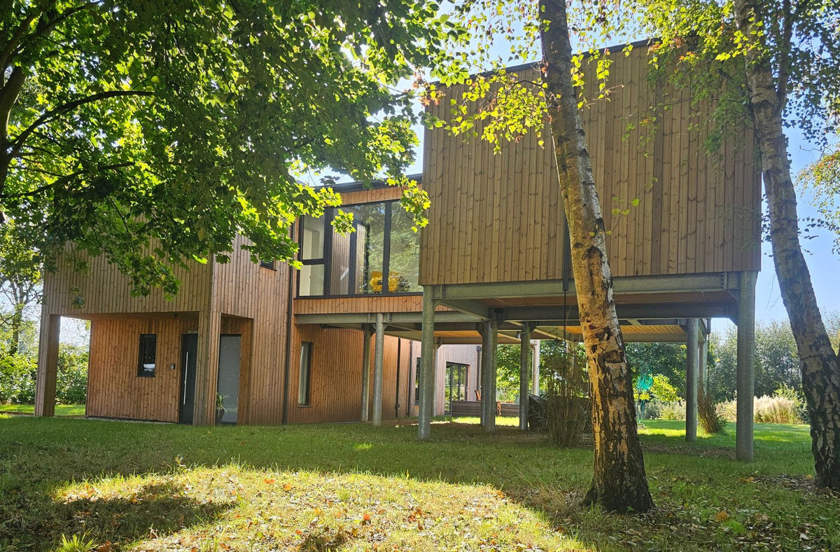 Proyecto de Grand Designs con calefacción infrarroja inteligente habitación por habitación de iHelios.