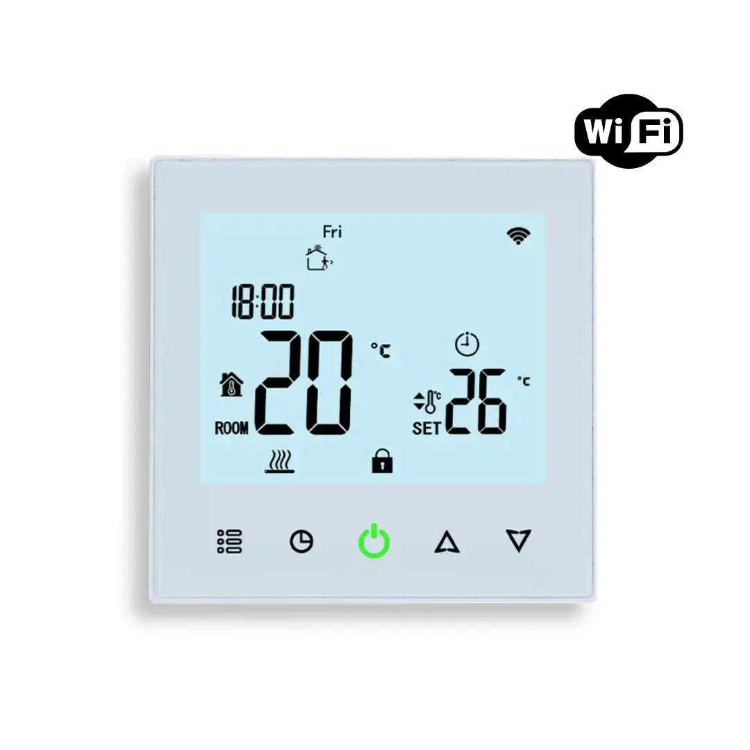 Thermostat Wi - Fi Electric Underfloor Ceiling Heating Google Alexa 16A - iHelios Living